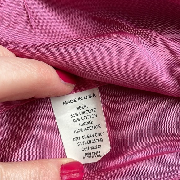 Vintage Trina Turk military style blazer - Picture 6 of 8